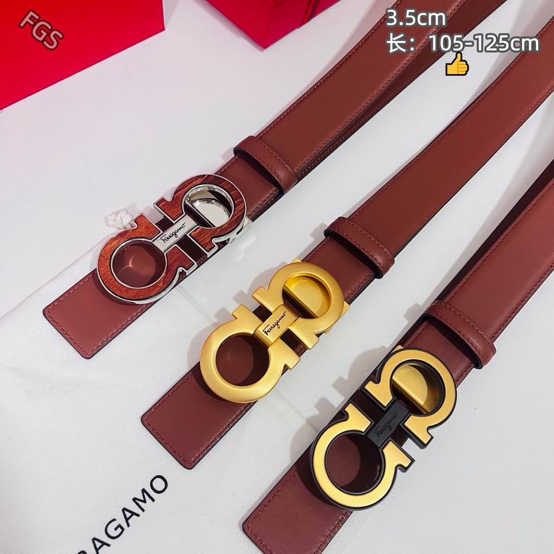 Ferragamo belt 35mmX105-125cm 8L272